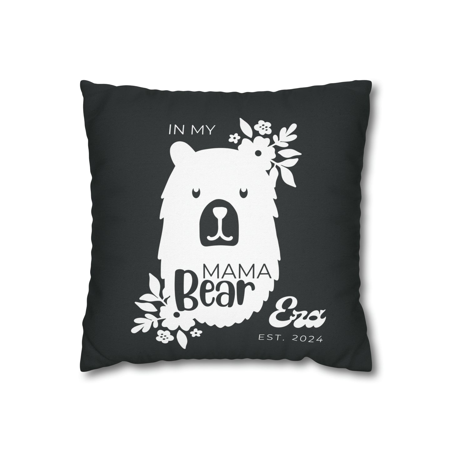 Personalized In My Mama Bear Era Pillowcase Gray, Gift For Mom - HolidayShoppingFinds