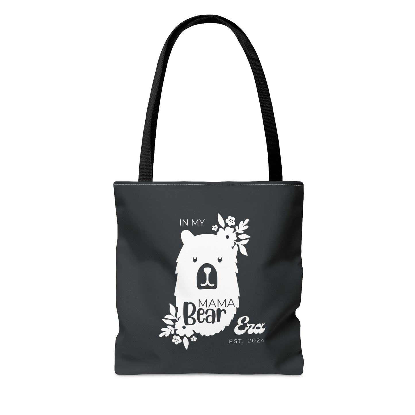 Personalized In My Mama Bear Era Tote Bag Gray Gift For Mom - HolidayShoppingFinds