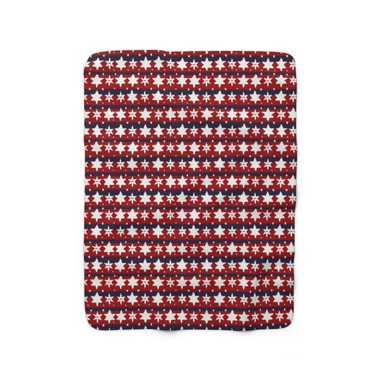Patriotic Sherpa Blanket American Flag Blanket USA Red White & Blue Blanket Veterans 4th of July Memorial Day Home Decor - HolidayShoppingFinds