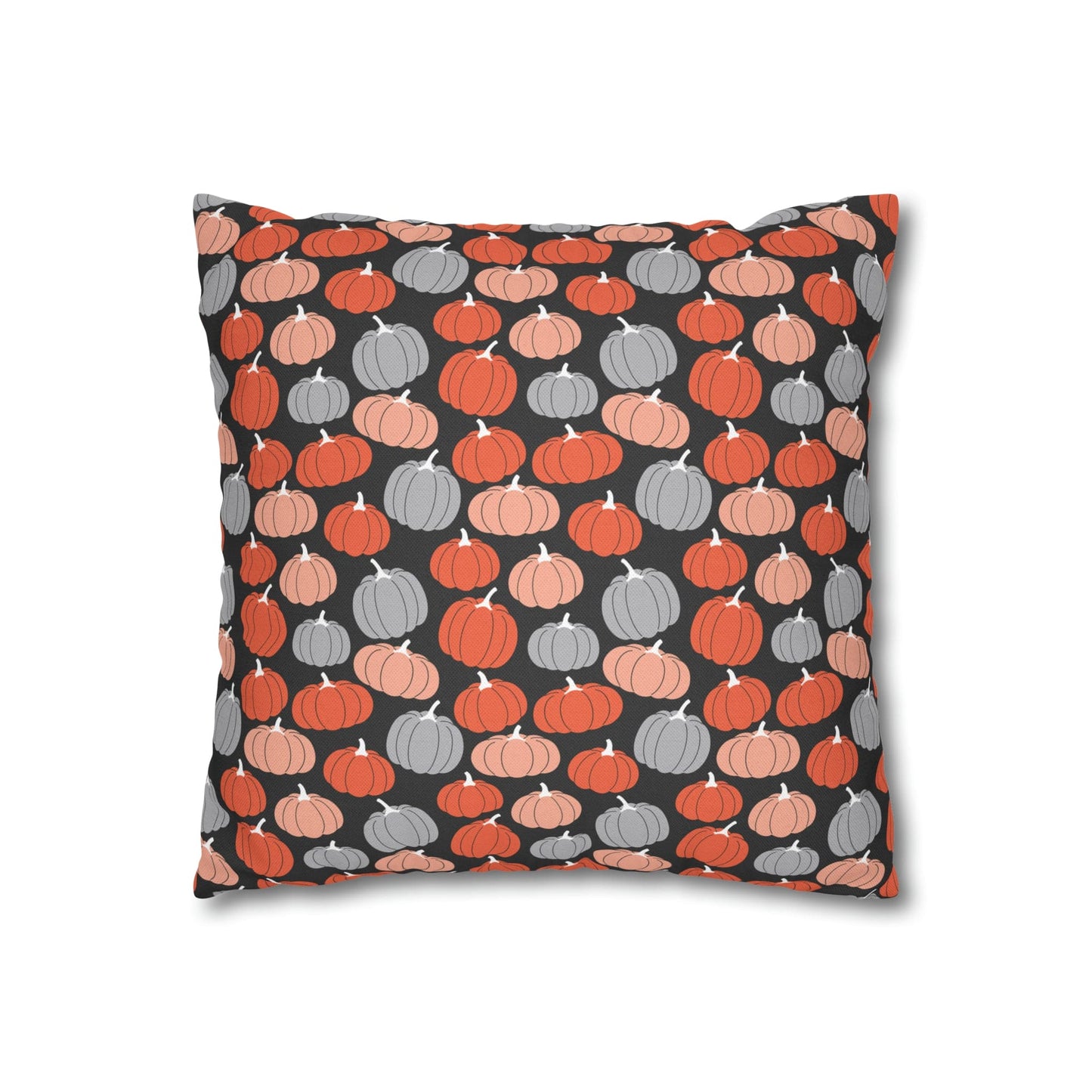 Pumpkins Square Pillow Case Throw Cover, Fall Accent Pillow - HolidayShoppingFinds