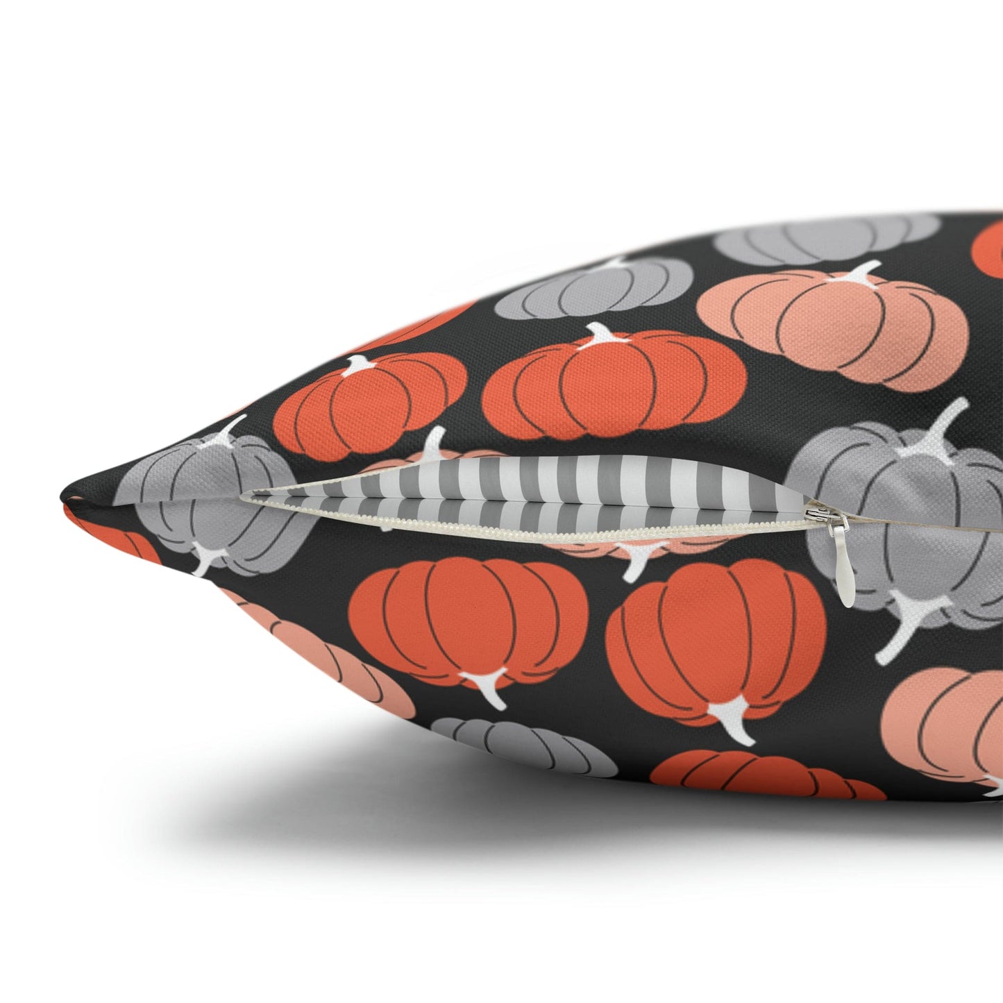 Pumpkins Square Pillow Case Throw Cover, Fall Accent Pillow - HolidayShoppingFinds