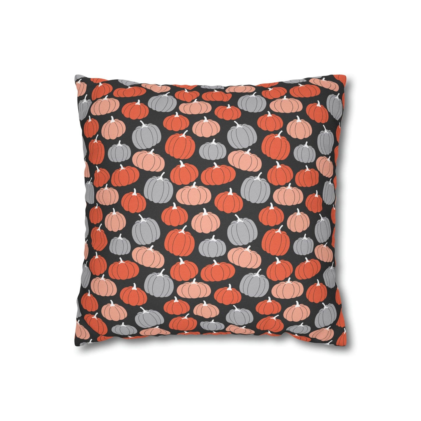 Pumpkins Square Pillow Case Throw Cover, Fall Accent Pillow - HolidayShoppingFinds