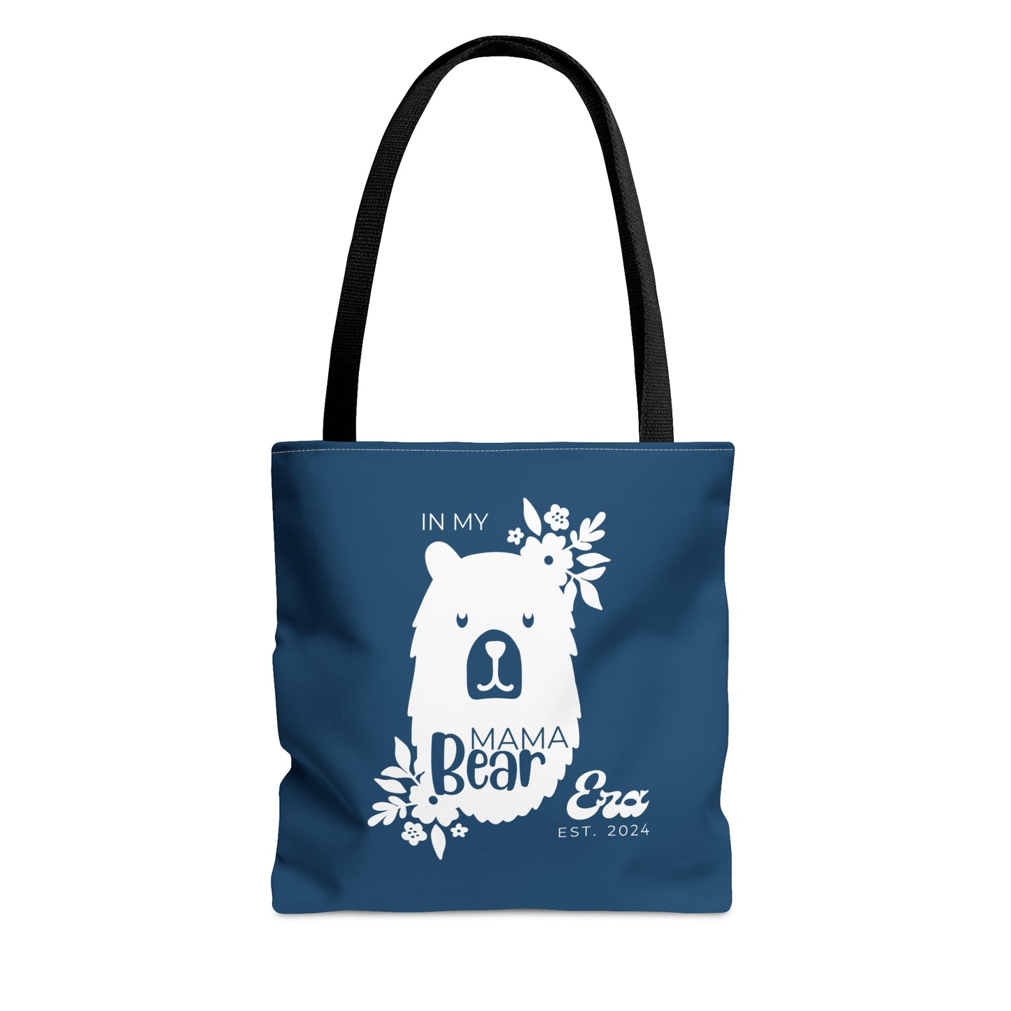 Personalized In My Mama Bear Era Tote Bag Blue, Gift For Mom Small - HolidayShoppingFinds