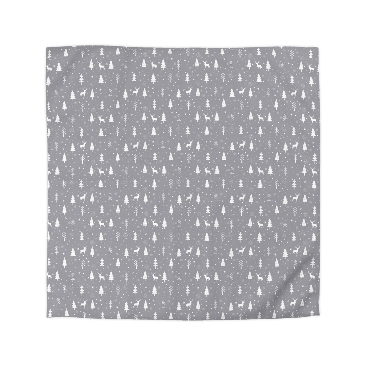Christmas Duvet Cover, Holiday Reindeer Bedding Winter Wonderland Twin/TwinXL/Queen/King Duvet - HolidayShoppingFinds