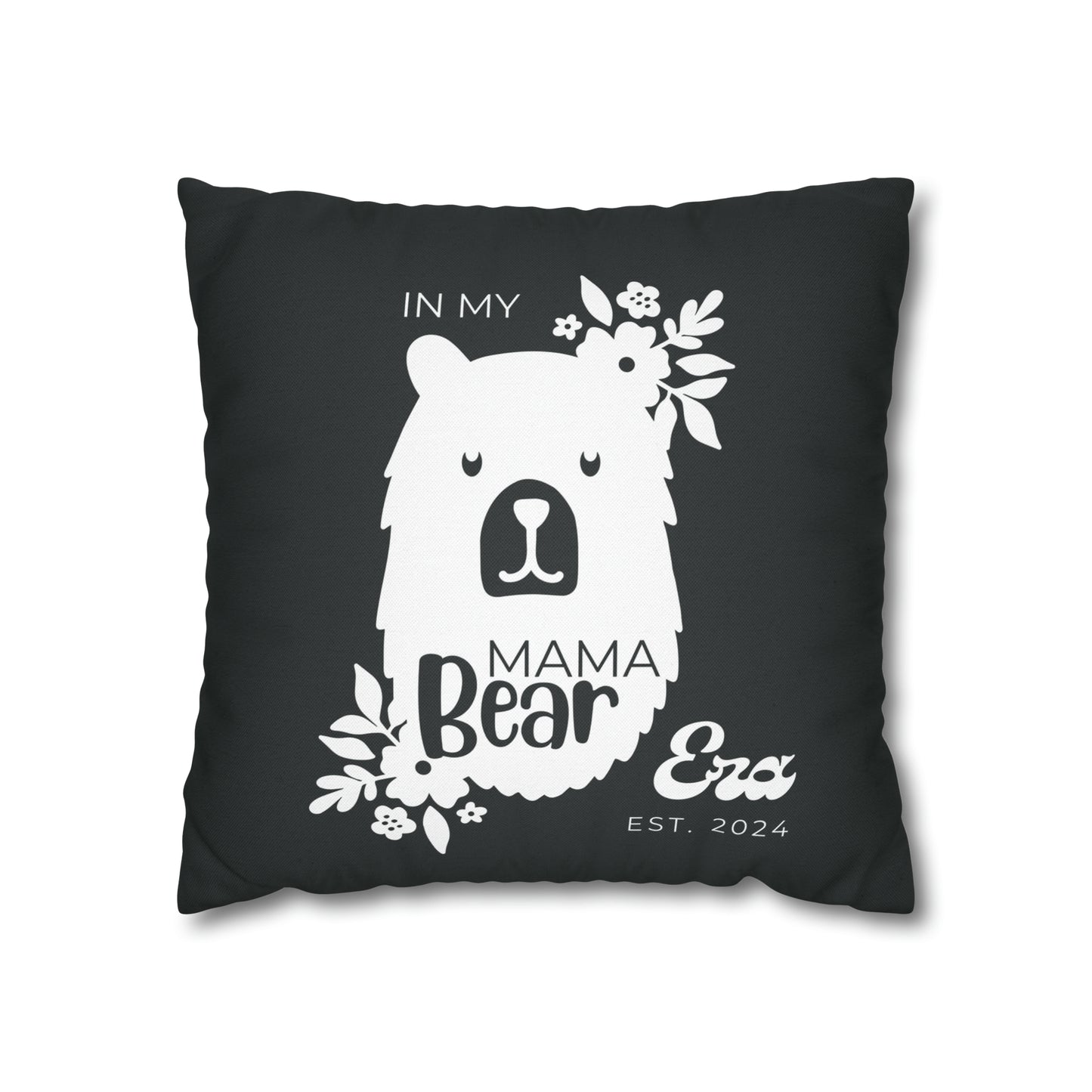 Personalized In My Mama Bear Era Pillowcase Gray, Gift For Mom - HolidayShoppingFinds