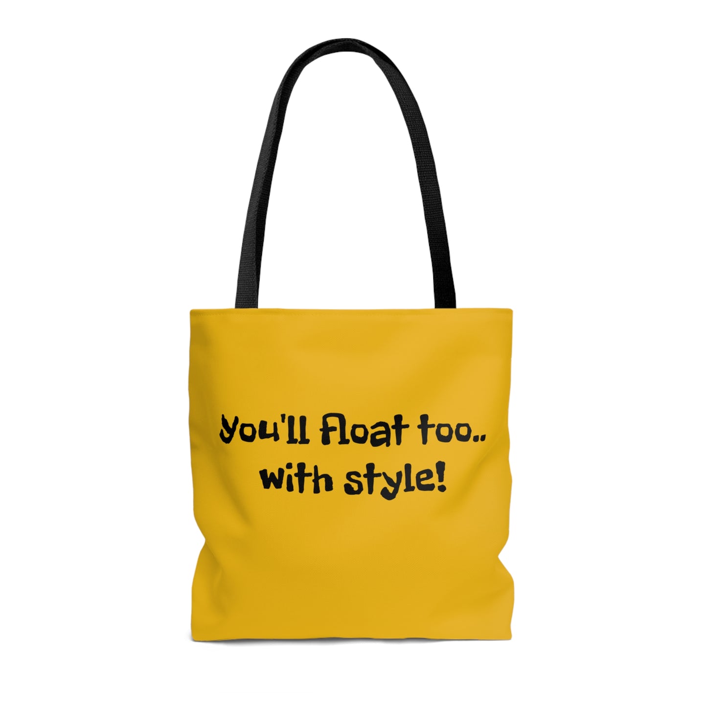 IT Pennywise Tote Bag, Halloween Horror Movie Fan Gift, Yellow Handbag, Trick or Treat Bag - HolidayShoppingFinds