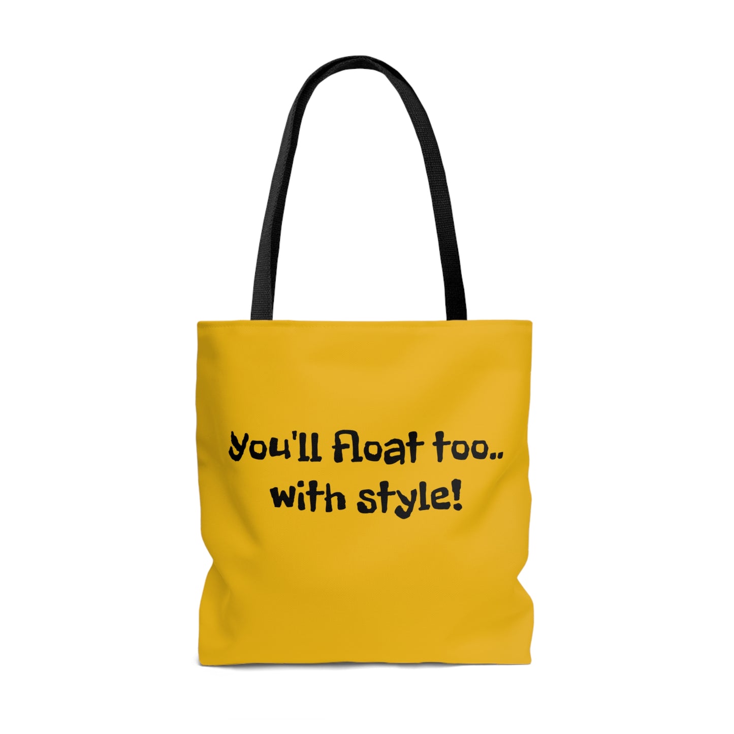 IT Pennywise Tote Bag, Halloween Horror Movie Fan Gift, Yellow Handbag, Trick or Treat Bag - HolidayShoppingFinds
