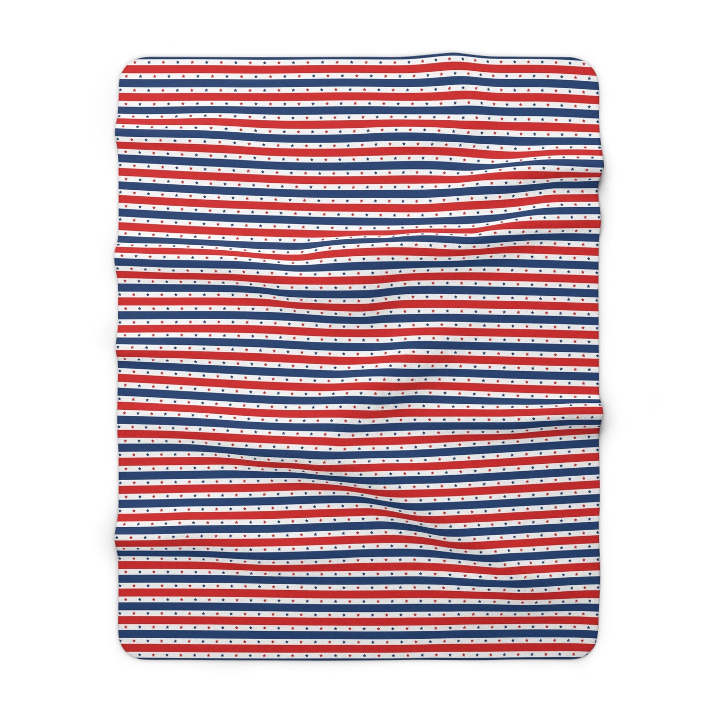Patriotic Sherpa Blanket, Stars & Stripes American Flag Blanket, Veterans 4th of July Memorial Day Home Decor - HolidayShoppingFinds