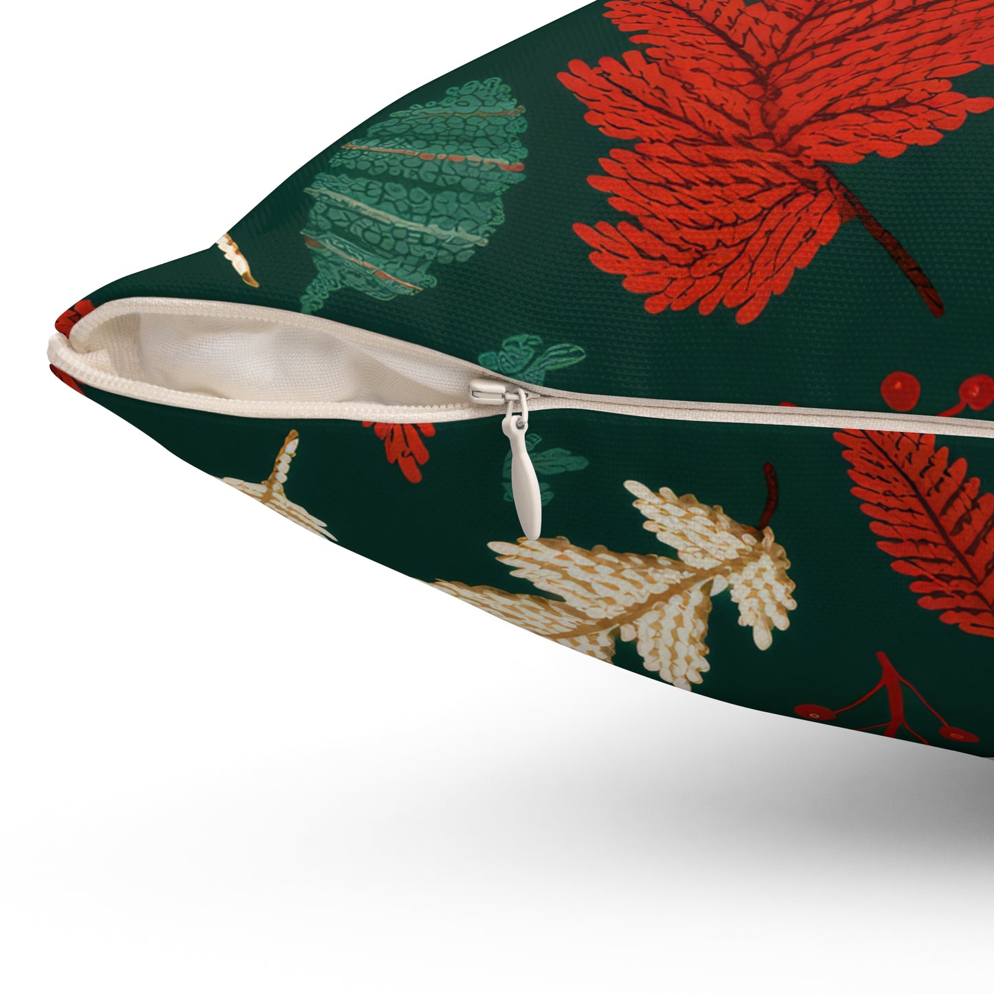 Fall Foliage Pillow, Autumn Accent Pillow Seasonal Pillow (Insert Incl.) - HolidayShoppingFinds