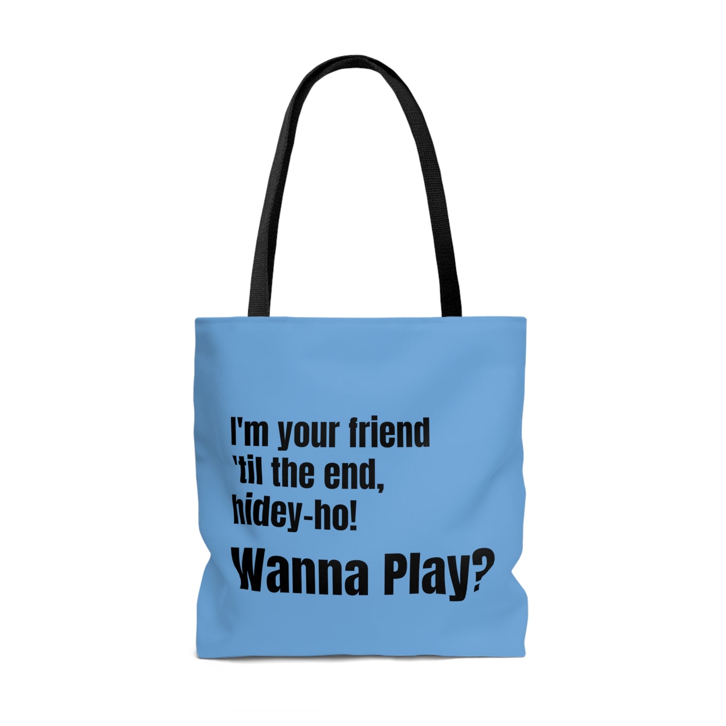 Chucky Tote Bag, Halloween Scary Doll Handbag, Horror Movie Fan Gift, Blue Trick or Treat Bag - HolidayShoppingFinds