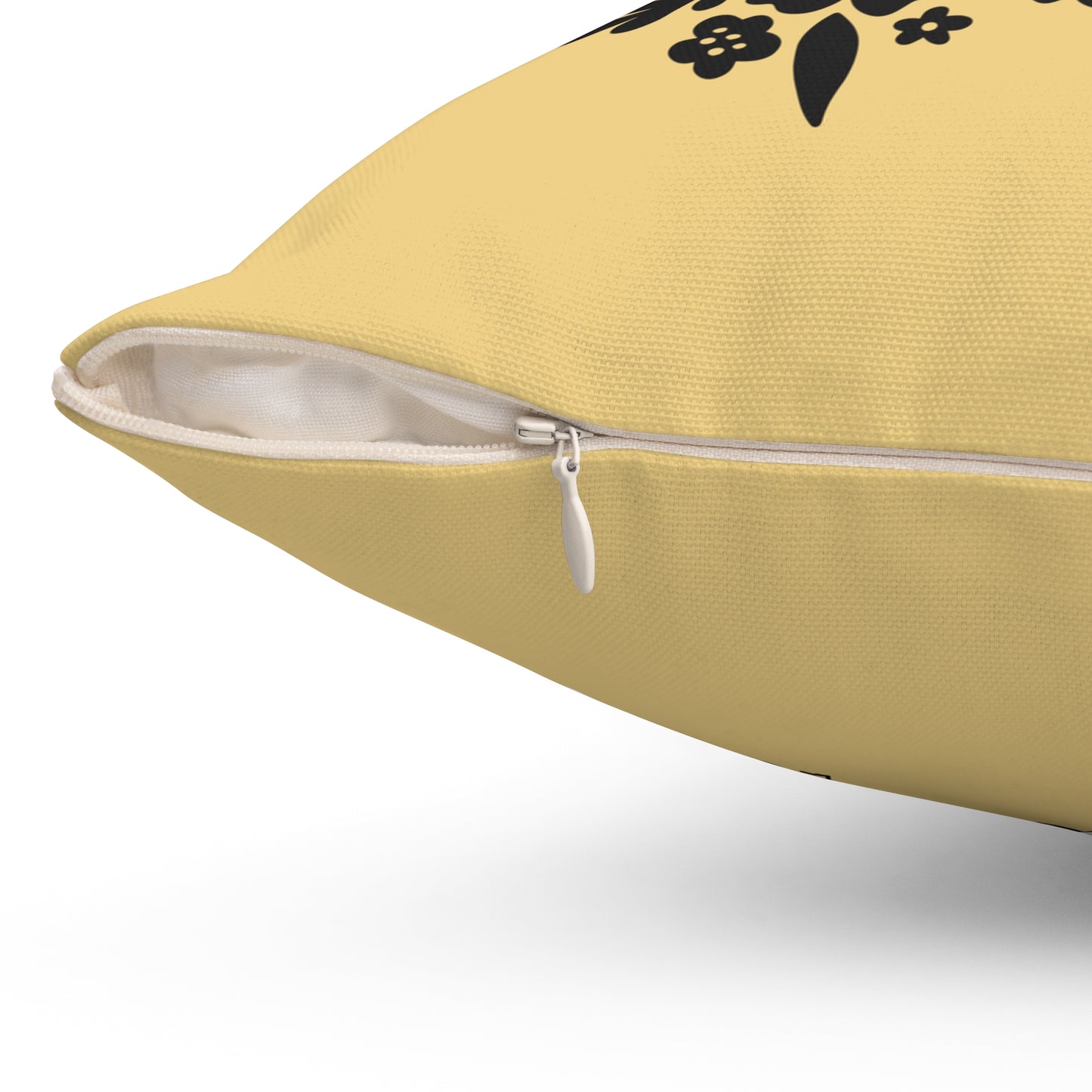 Personalized In My Mama Bear Era Pillow with Insert Buttery Yellow Gift For Mom - HolidayShoppingFinds