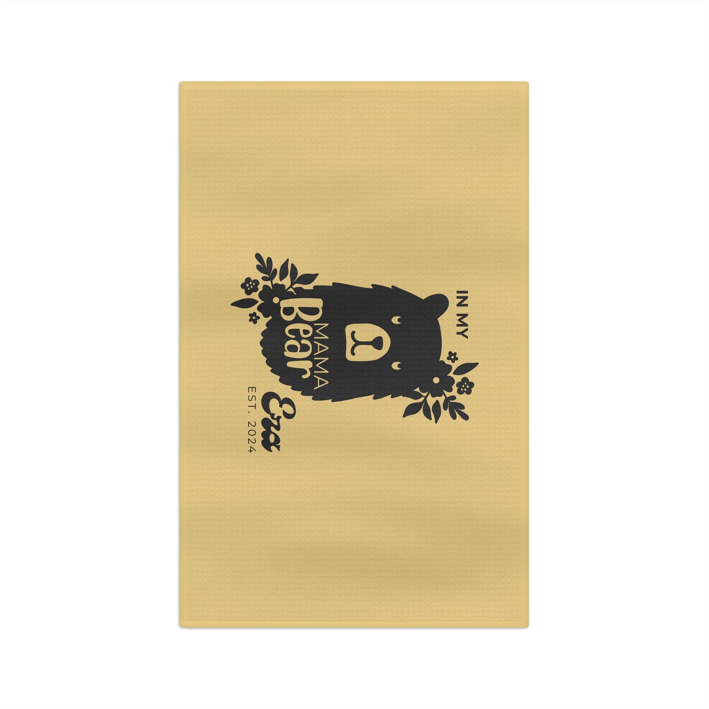Personalized Mama Bear Kitchen Towel Grey, Custom Towel, Gift For Mom - HolidayShoppingFinds