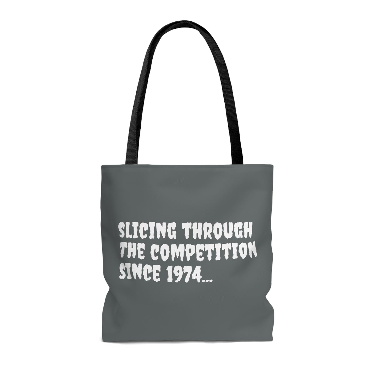 Leatherface Tote Bag, Texas Chainsaw Massacre Handbag, Halloween Trick or Treat Gray Bag - HolidayShoppingFinds