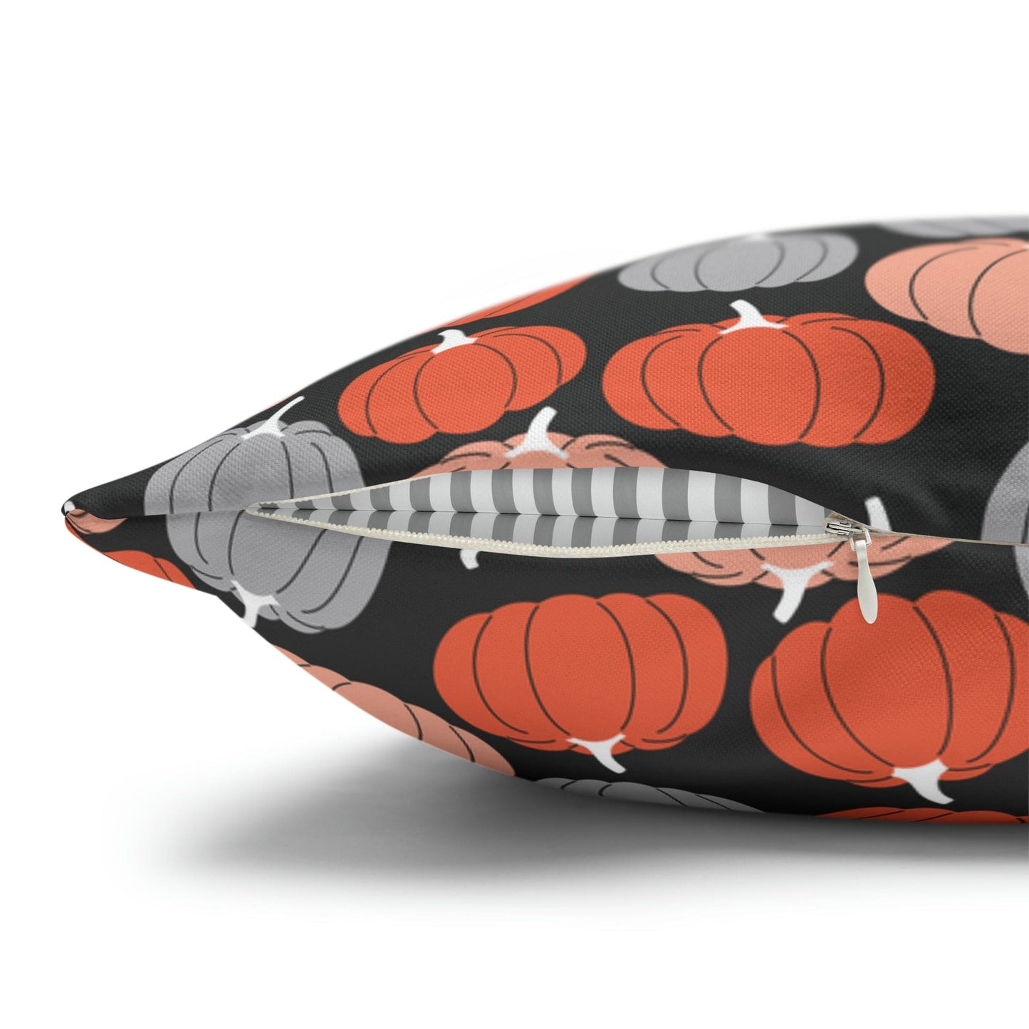 Pumpkins Square Pillow Case Throw Cover, Fall Accent Pillow - HolidayShoppingFinds