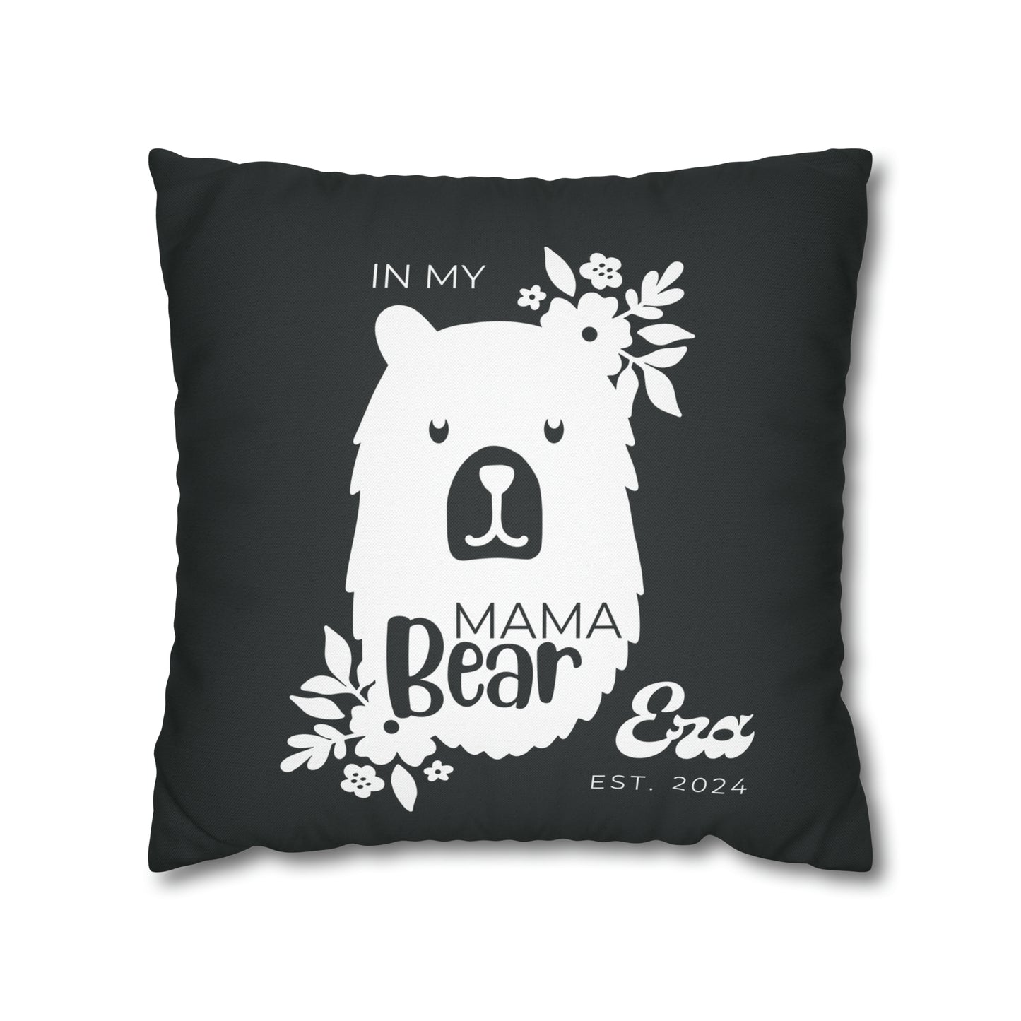 Personalized In My Mama Bear Era Pillowcase Gray, Gift For Mom - HolidayShoppingFinds