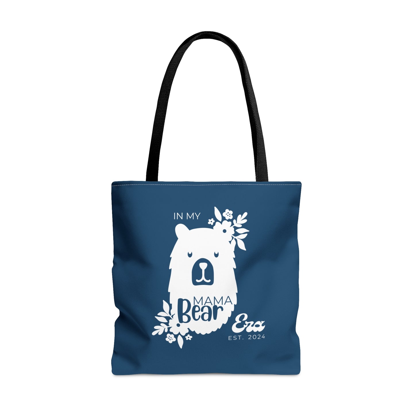 Personalized In My Mama Bear Era Tote Bag Blue, Gift For Mom Large - HolidayShoppingFinds