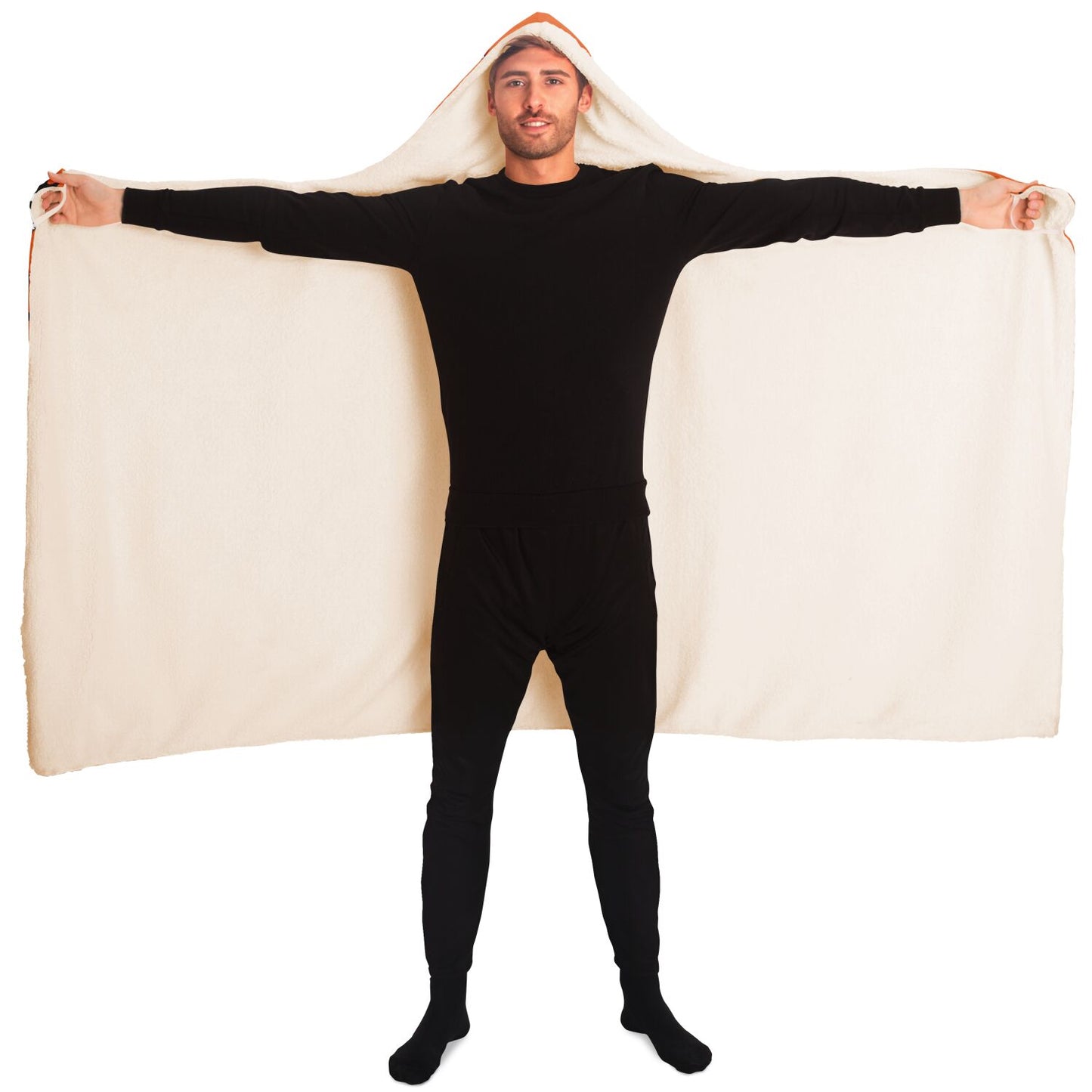 Halloween Killers Hooded Blanket "Sweet Dreams Not Guaranteed!"- Orange - HolidayShoppingFinds
