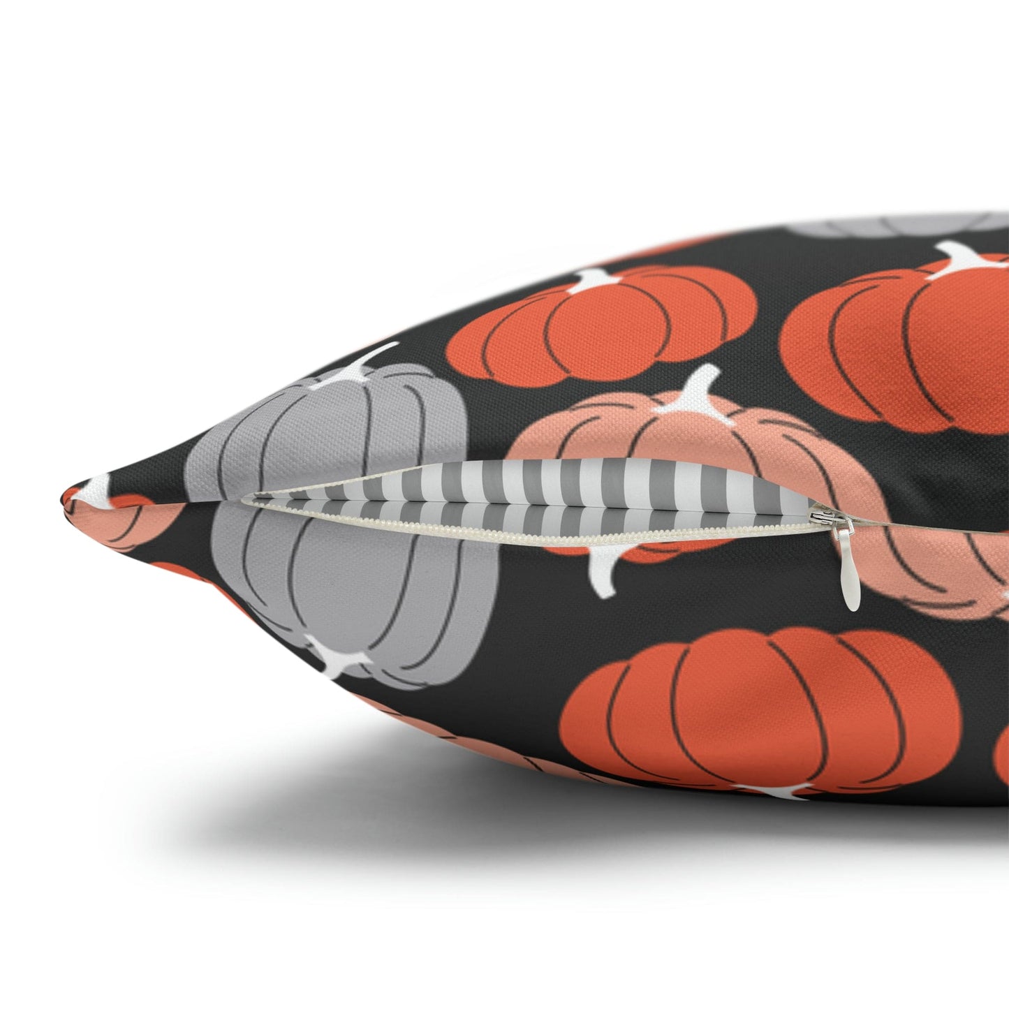 Pumpkins Square Pillow Case Throw Cover, Fall Accent Pillow - HolidayShoppingFinds