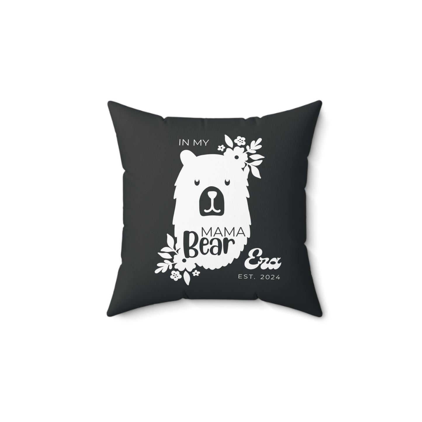 Personalized In My Mama Bear Era Pillow with Insert Beige Gift For Mom - HolidayShoppingFinds