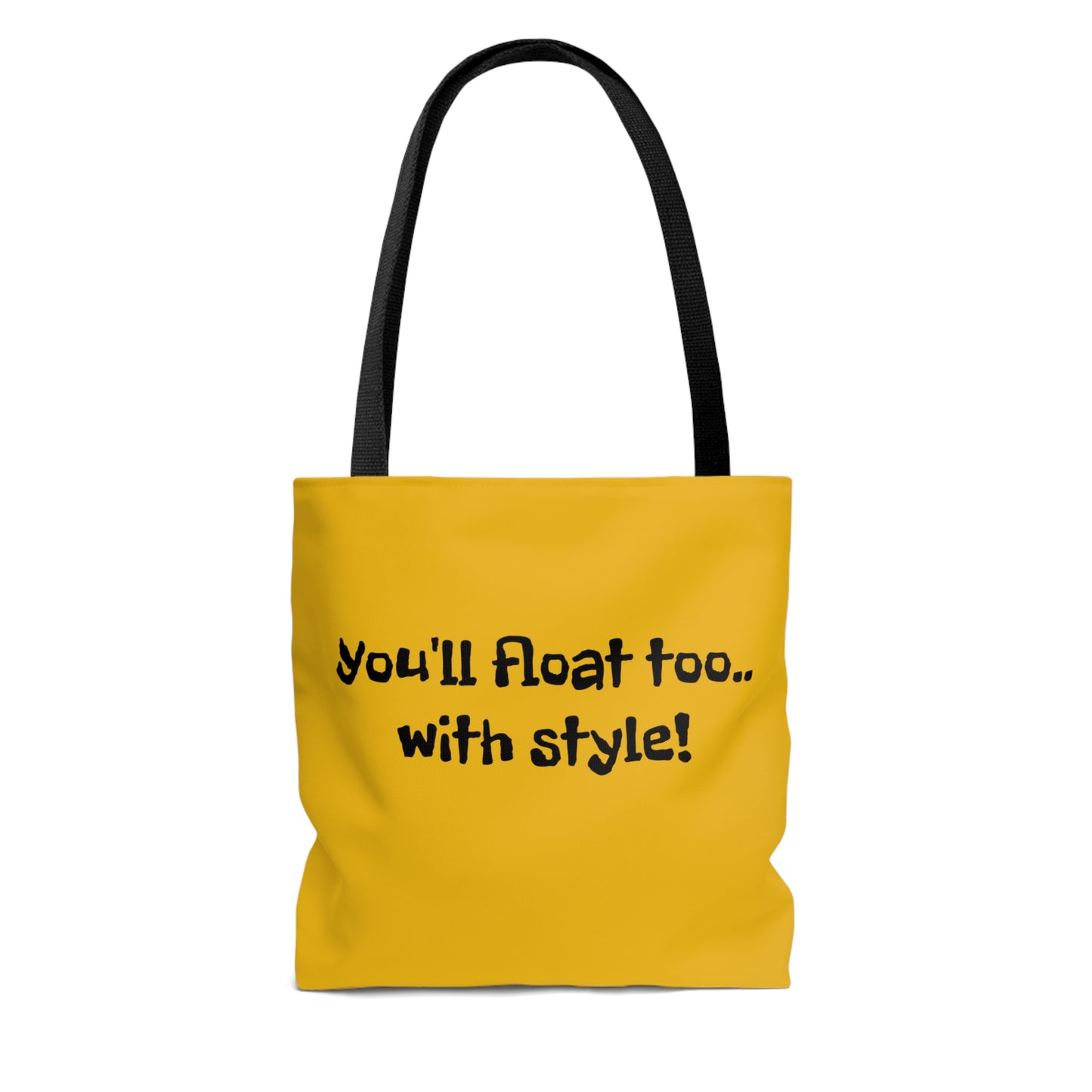 IT Pennywise Tote Bag, Halloween Horror Movie Fan Gift, Yellow Handbag, Trick or Treat Bag - HolidayShoppingFinds