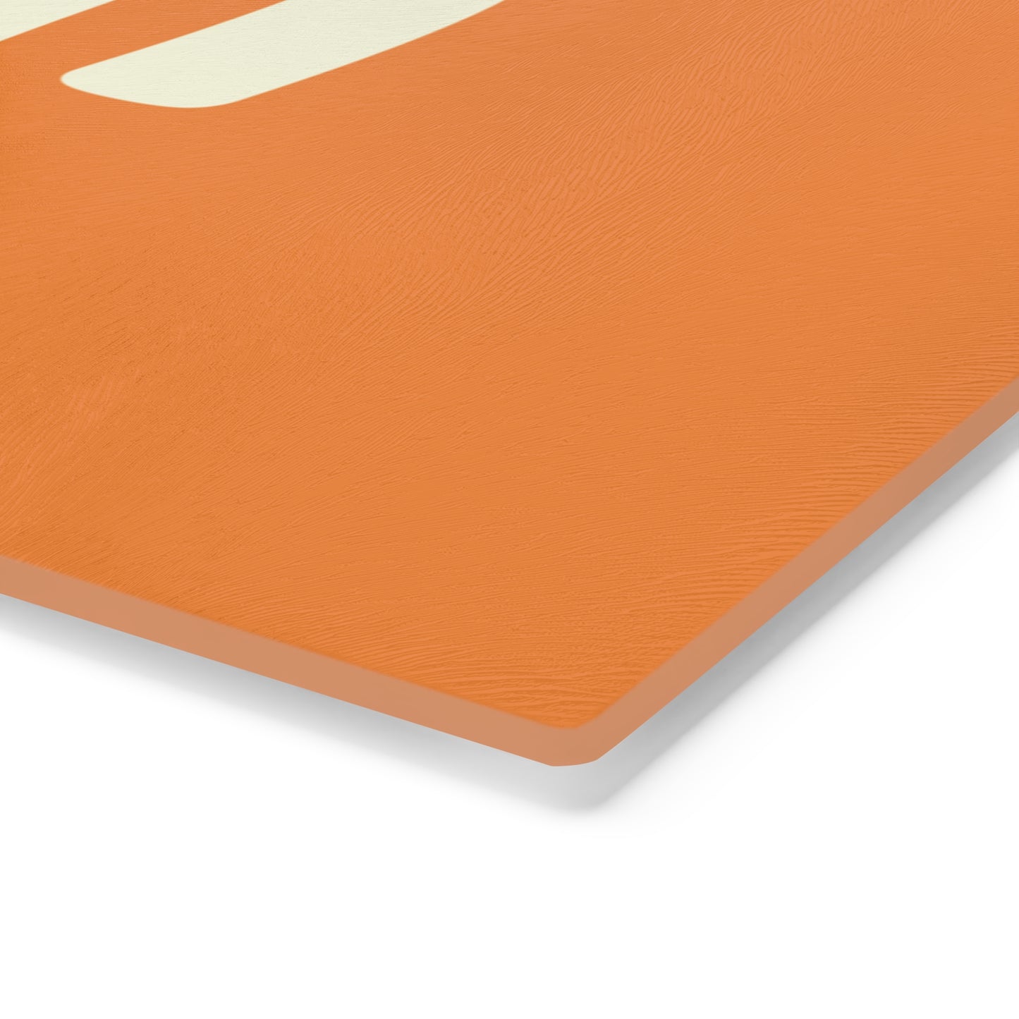 Personalized Mama Capybara Glass Cutting Board Orange, Gift For Moms - HolidayShoppingFinds