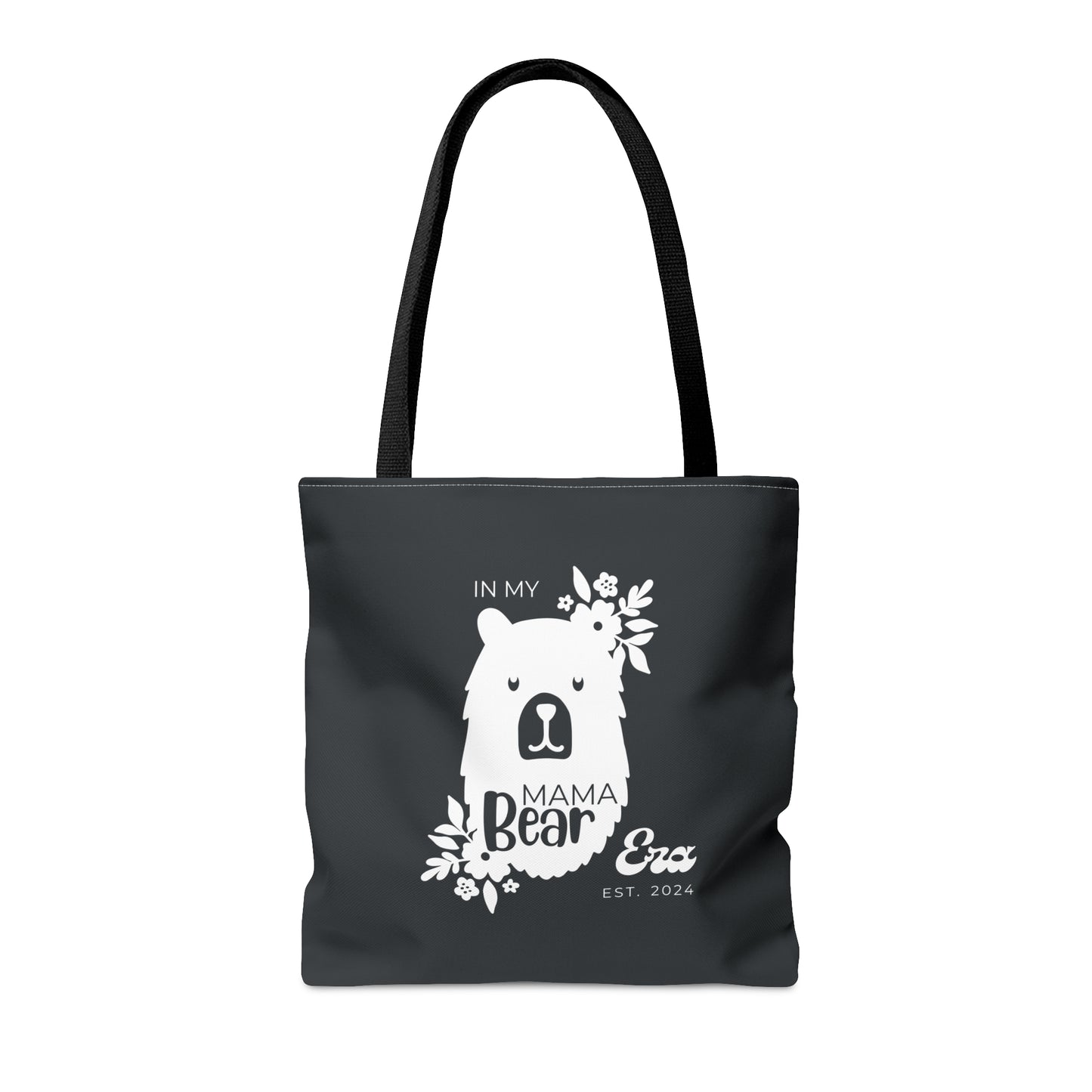 Personalized In My Mama Bear Era Tote Bag Gray Gift For Mom - HolidayShoppingFinds