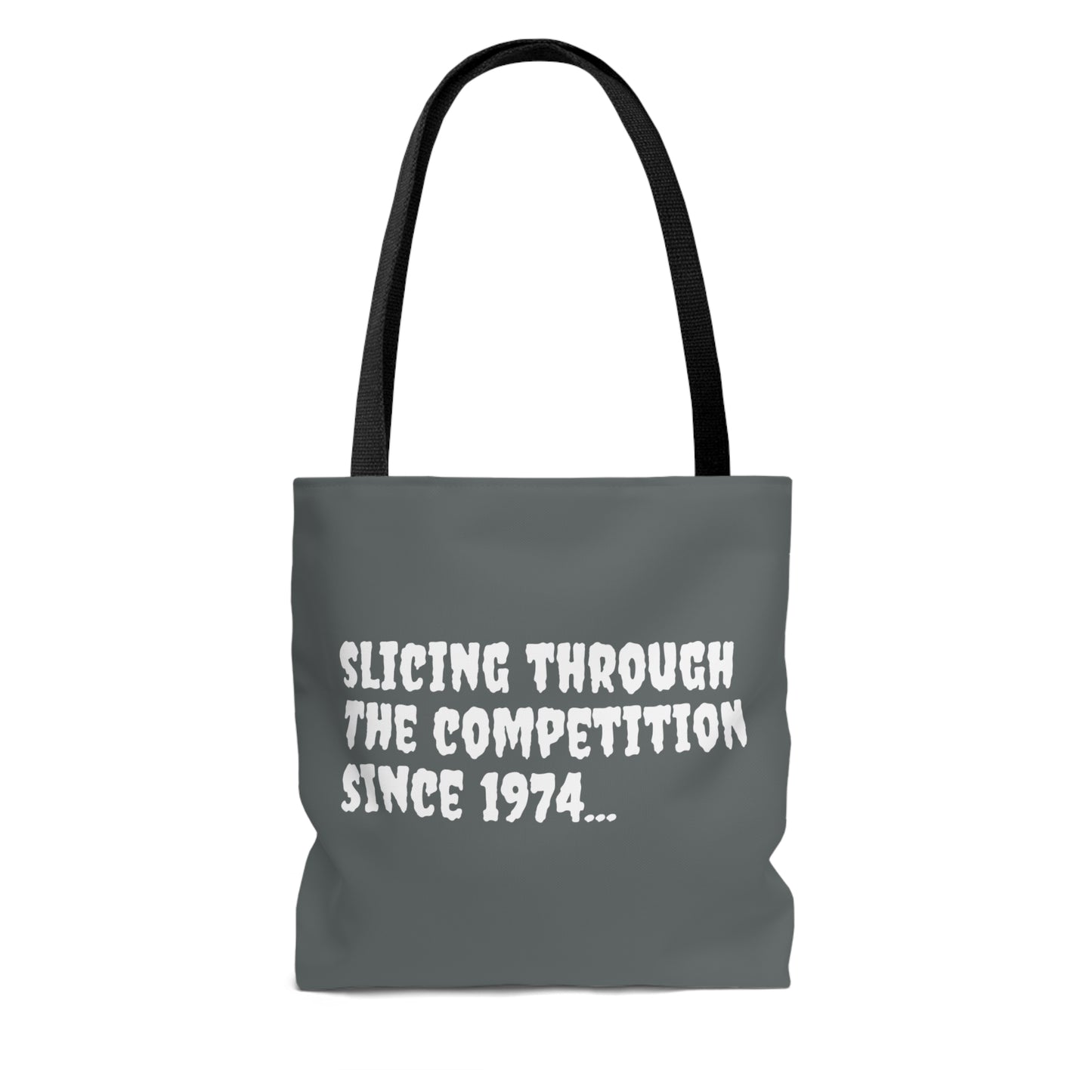 Leatherface Tote Bag, Texas Chainsaw Massacre Handbag, Halloween Trick or Treat Gray Bag - HolidayShoppingFinds