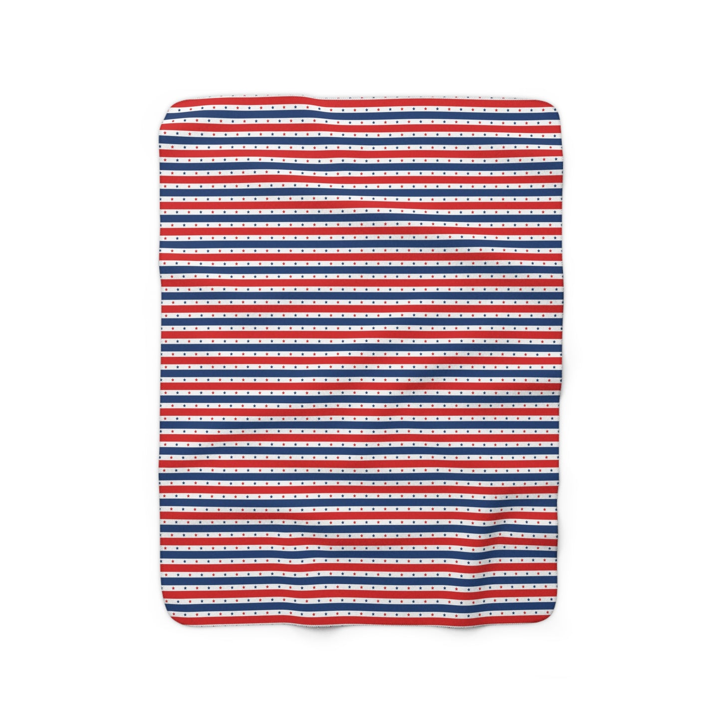Patriotic Sherpa Blanket, Stars & Stripes American Flag Blanket, Veterans 4th of July Memorial Day Home Decor - HolidayShoppingFinds