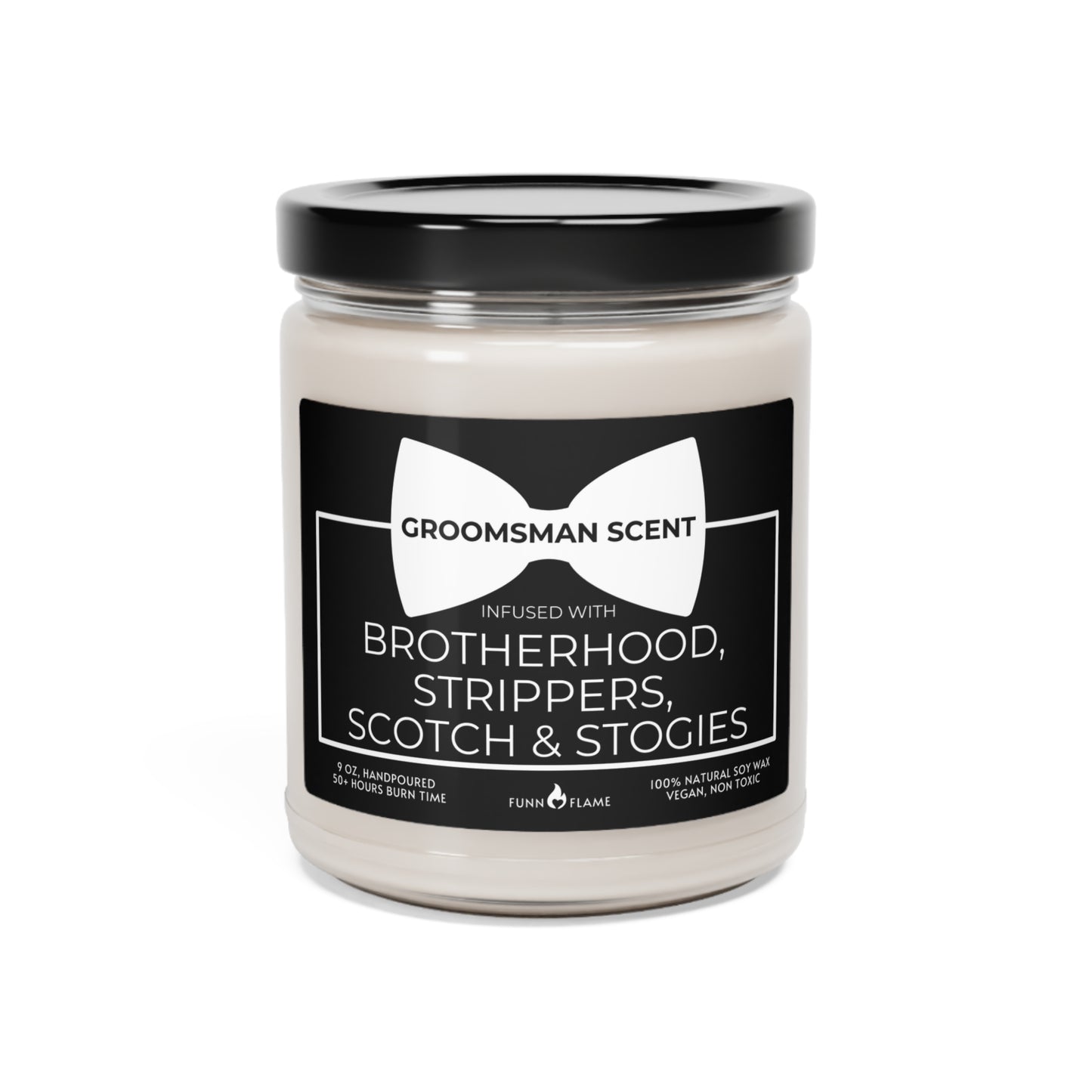 Groomsman Invitation, Wedding Groomsman Candle Gift Groomsmen Proposal Best Man Gift (C) Bridal Party Gift 100% Vegan Eco-Friendly Candle Christmas Warmth 9oz - HolidayShoppingFinds