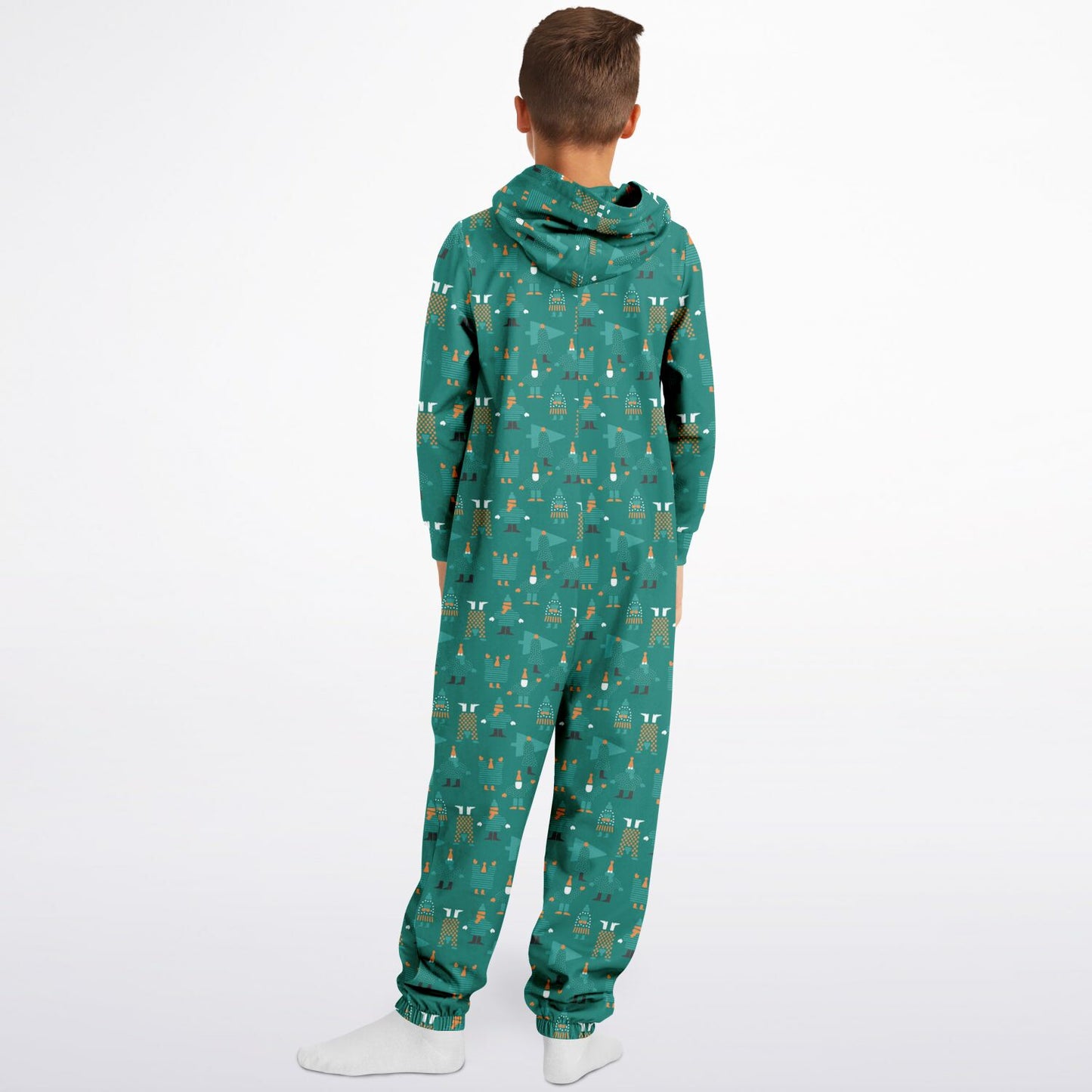 Green Holiday Teens Onesie: Boys & Girls Union Suit Athletic Jumpsuit - HolidayShoppingFinds