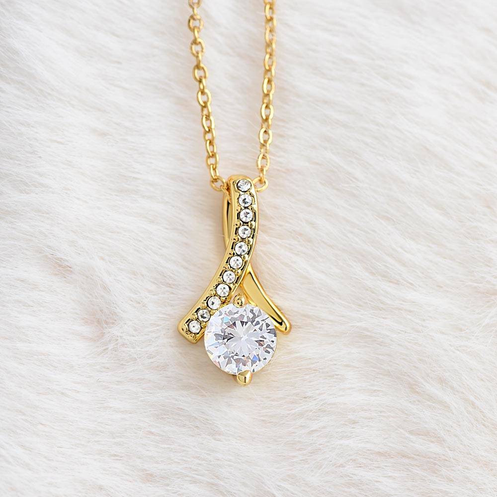To A Wonderful Mother-In-Law Necklace Gift, Alluring Beauty Necklace - HolidayShoppingFinds