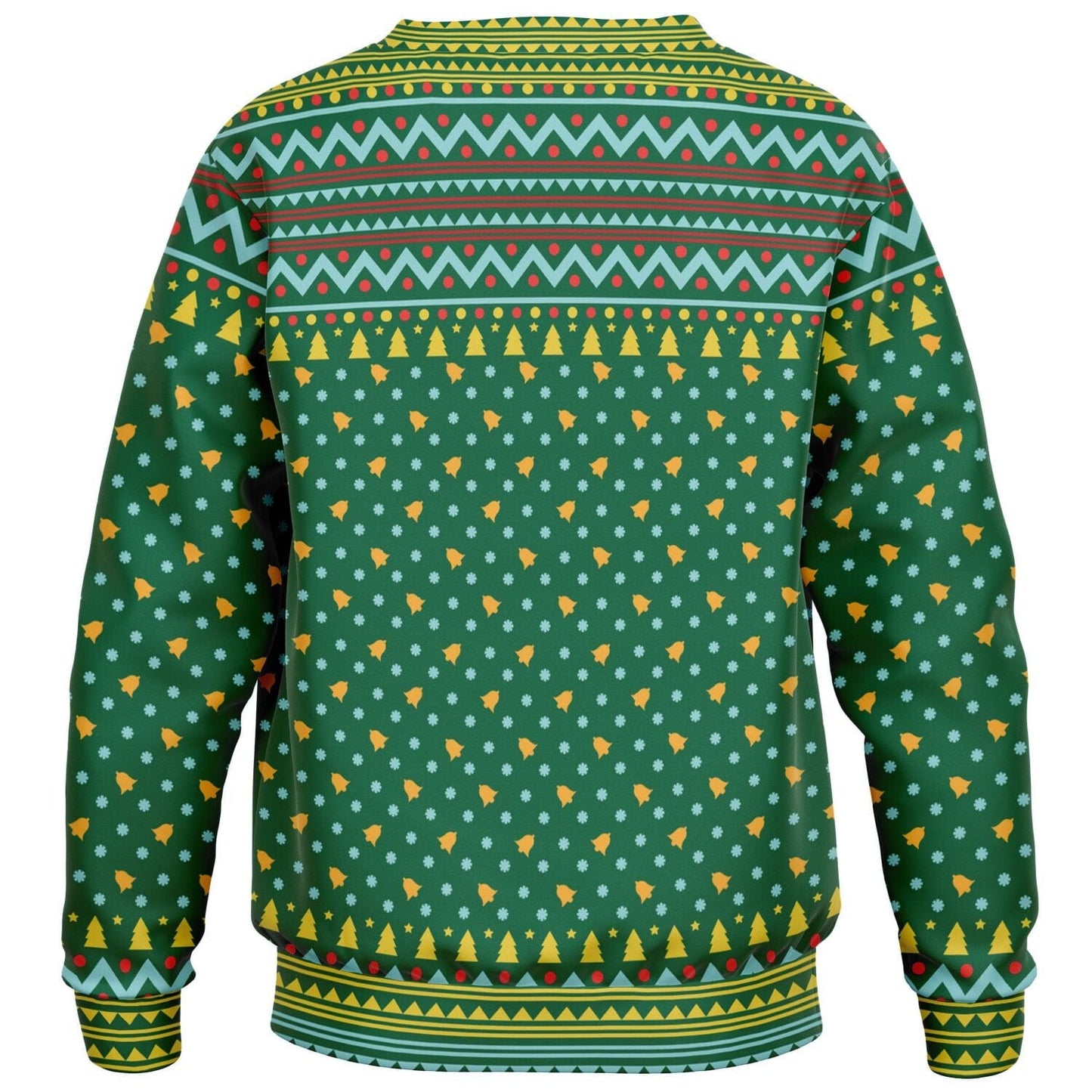 Merry Deermas Ugly Christmas Sweatshirt Kids Athletic Unisex Sweater - HolidayShoppingFinds