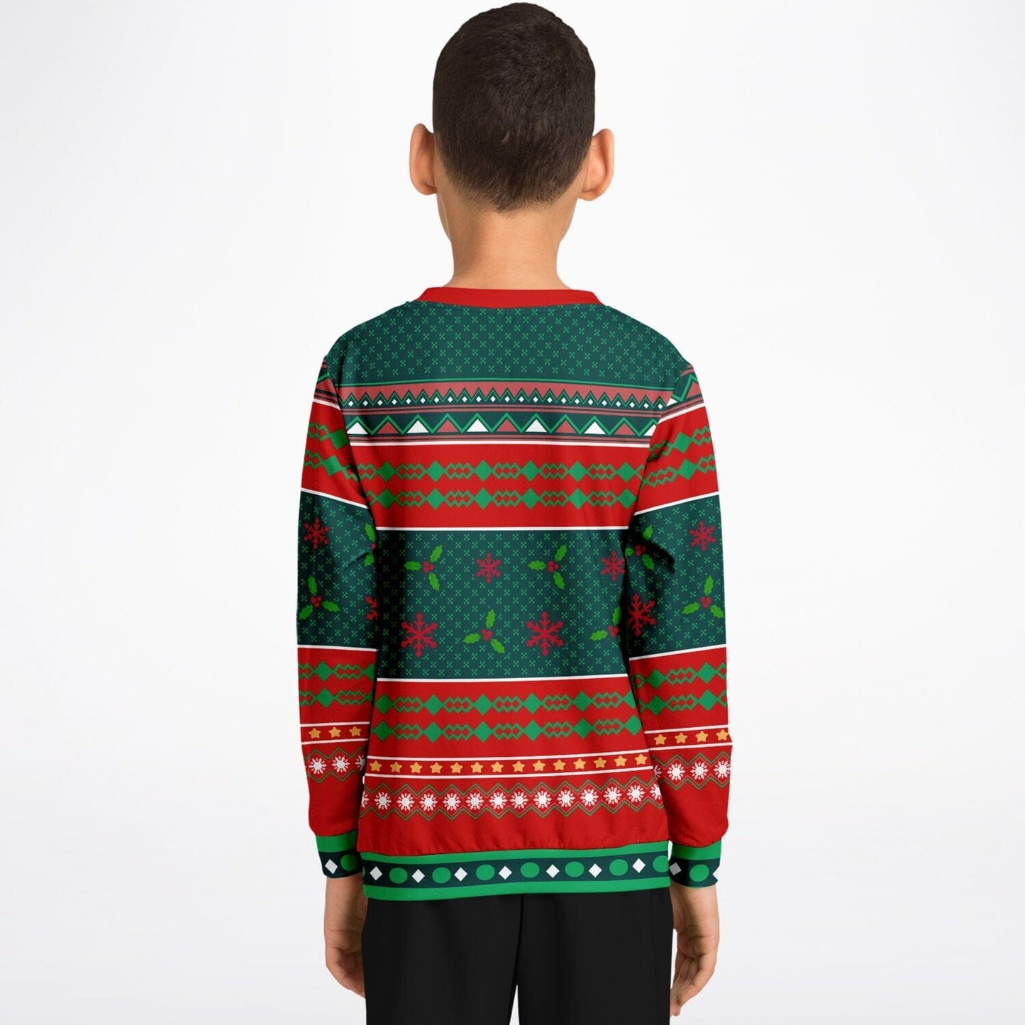 I put out for Santa Ugly Christmas Sweatshirt Funny Xmas Kids Unisex - HolidayShoppingFinds