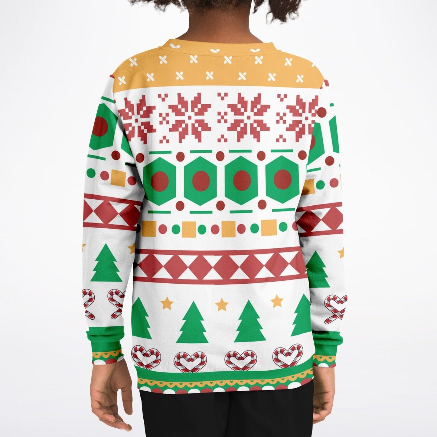 Yo Ho Ho Ugly Christmas Sweatshirt Kids Unisex - HolidayShoppingFinds