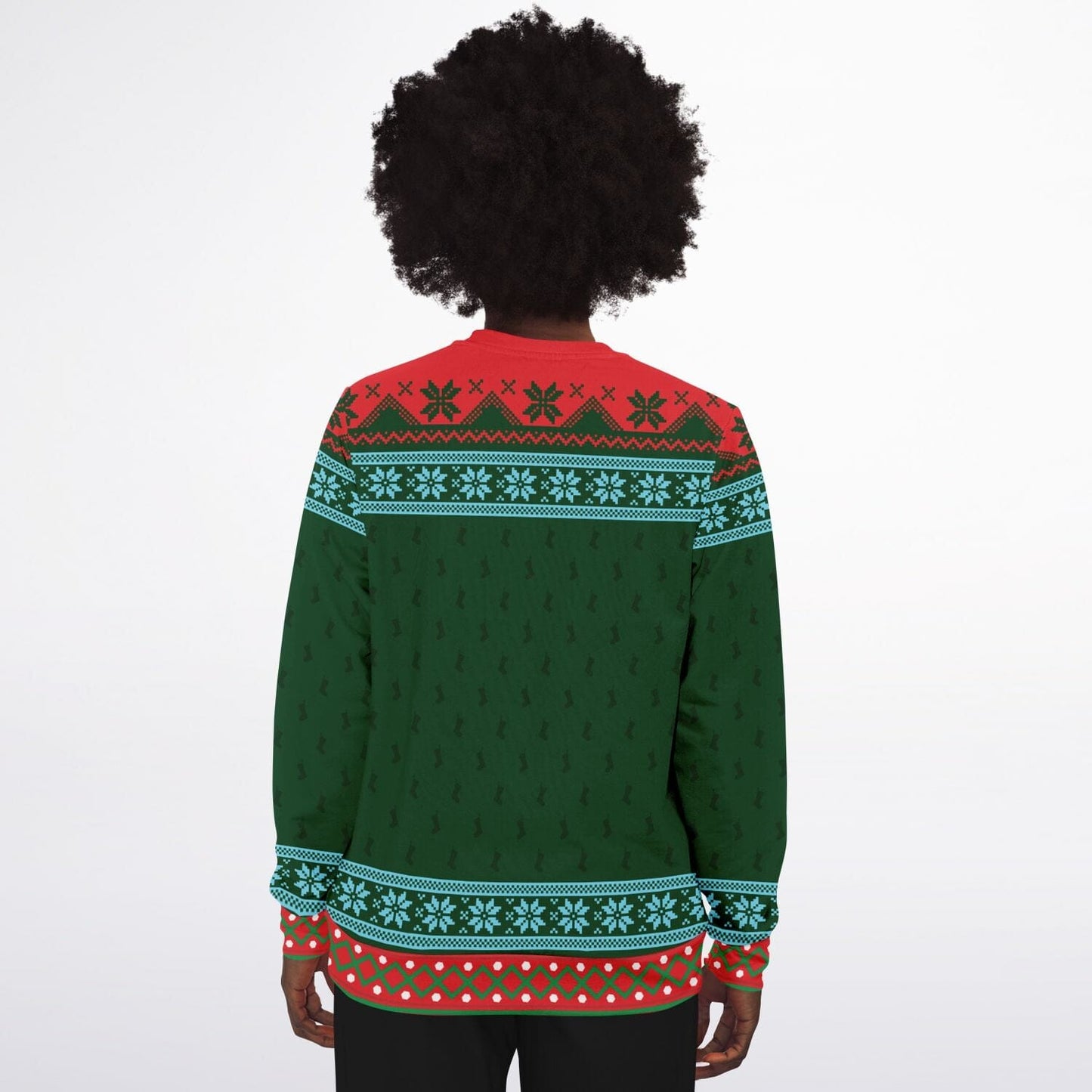 The Nice List Ugly Christmas Sweatshirt for Teachers & Educators - HolidayShoppingFinds