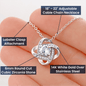 Mom You Are My Favorite Superhero Love Knot Necklace, Mothers Day Gift - HolidayShoppingFinds