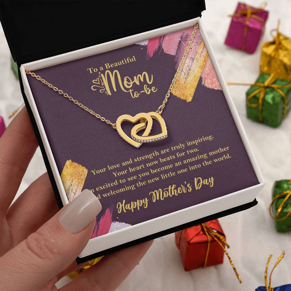 Expecting Mom-to-be Necklace, 1st Mothers Day Gift for Pregnant Mom - HolidayShoppingFinds