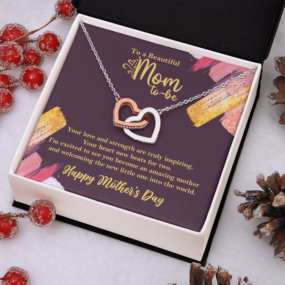 Expecting Mom-to-be Necklace, 1st Mothers Day Gift for Pregnant Mom - HolidayShoppingFinds