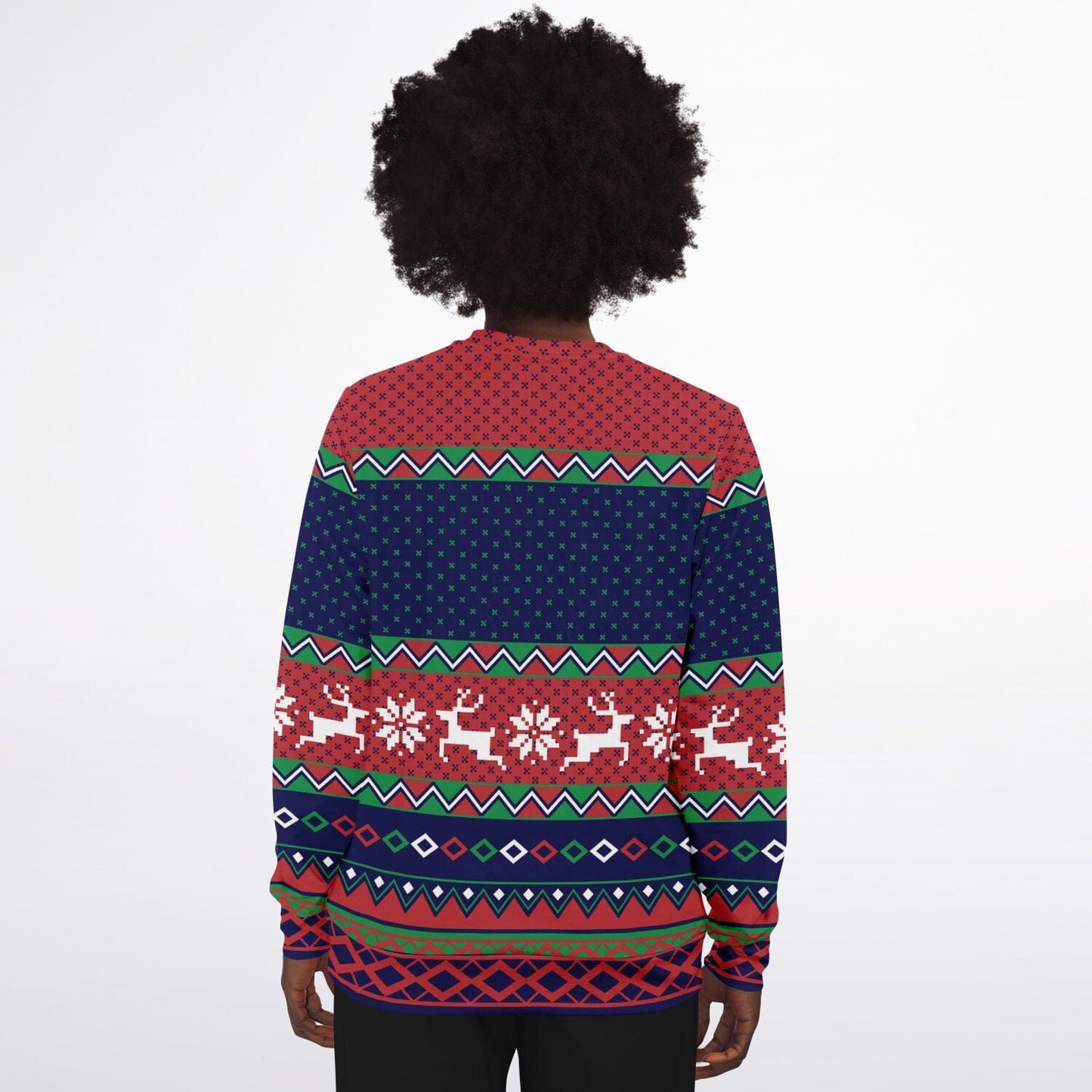 Wonderful Time for a Beer Ugly Christmas Sweatshirt for Beer Lover - HolidayShoppingFinds