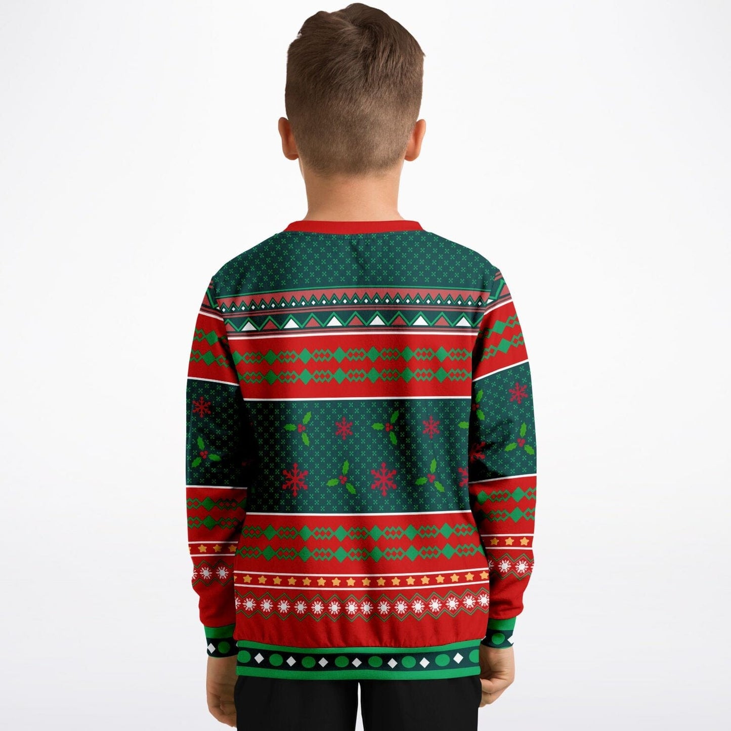 I put out for Santa Ugly Christmas Sweatshirt Funny Xmas Kids Unisex - HolidayShoppingFinds