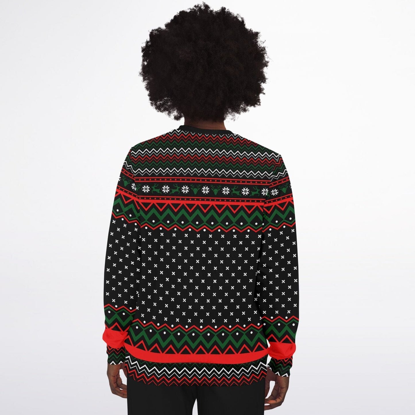 All Year Long Delivery Ugly Christmas Sweatshirt for Mailman Driver - HolidayShoppingFinds