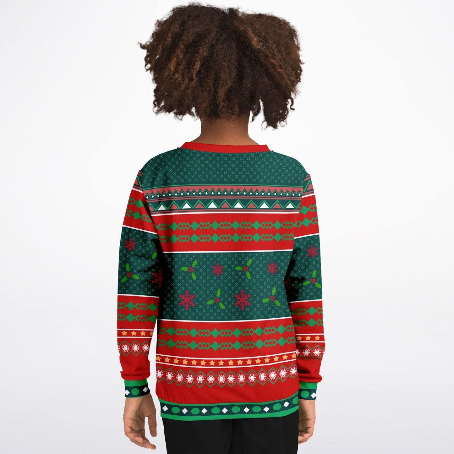 I put out for Santa Ugly Christmas Sweatshirt Funny Xmas Kids Unisex - HolidayShoppingFinds