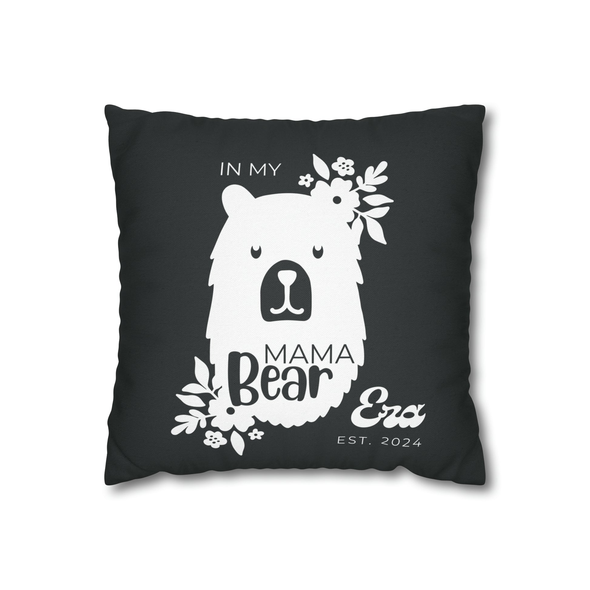 Personalized In My Mama Bear Era Pillowcase Gray, Gift For Mom    - HolidayShoppingFinds