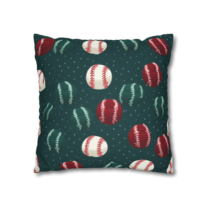 Baseball Green Pillowcase Cushion Cover Accent Pillow Case Cover    - HolidayShoppingFinds