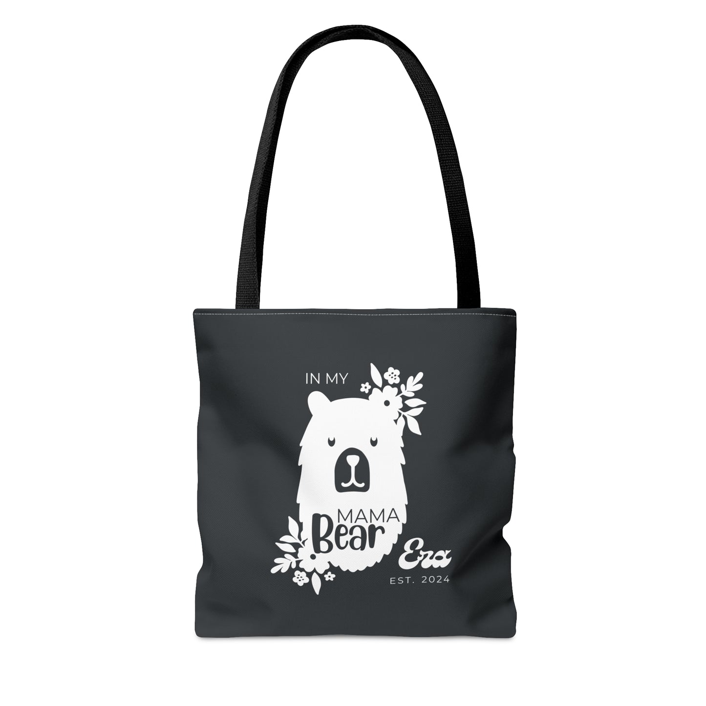 Personalized In My Mama Bear Era Tote Bag Gray Gift For Mom    - HolidayShoppingFinds