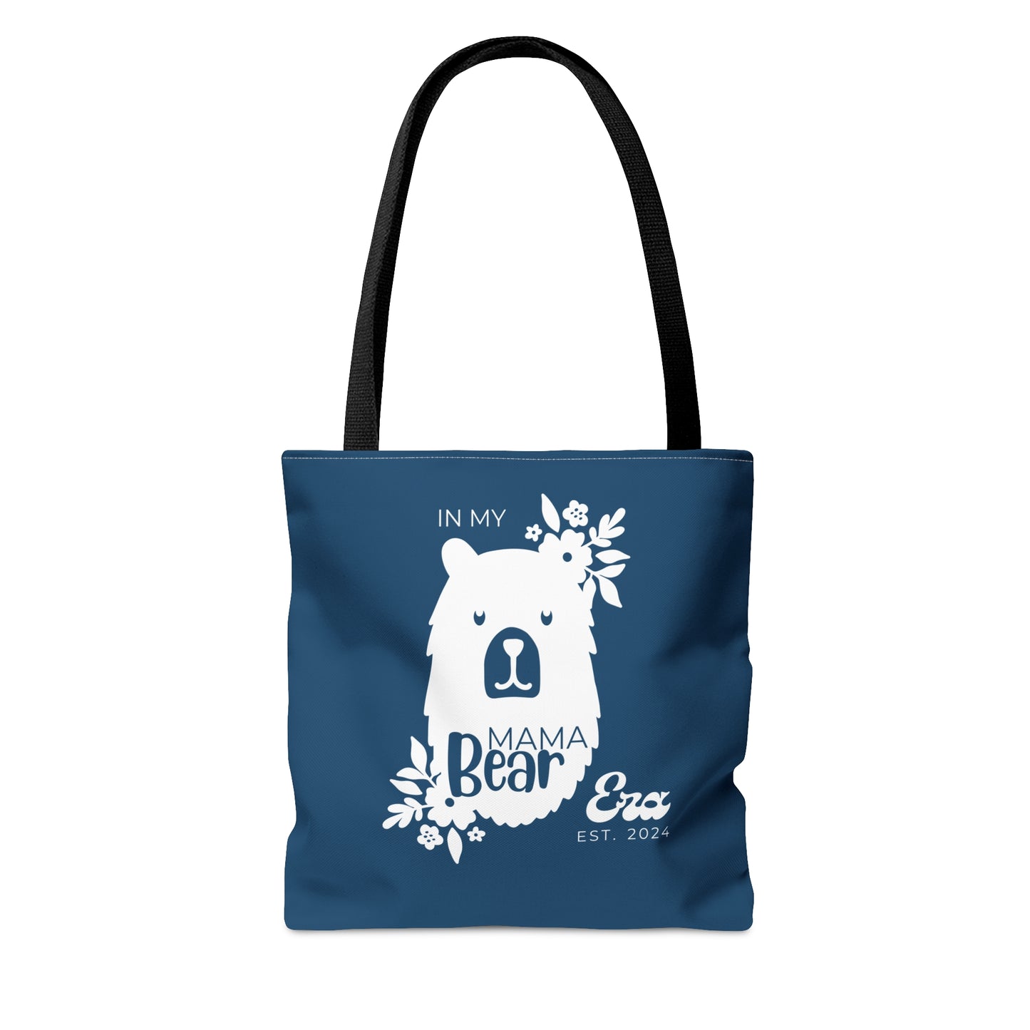 Personalized In My Mama Bear Era Tote Bag Blue, Gift For Mom    - HolidayShoppingFinds