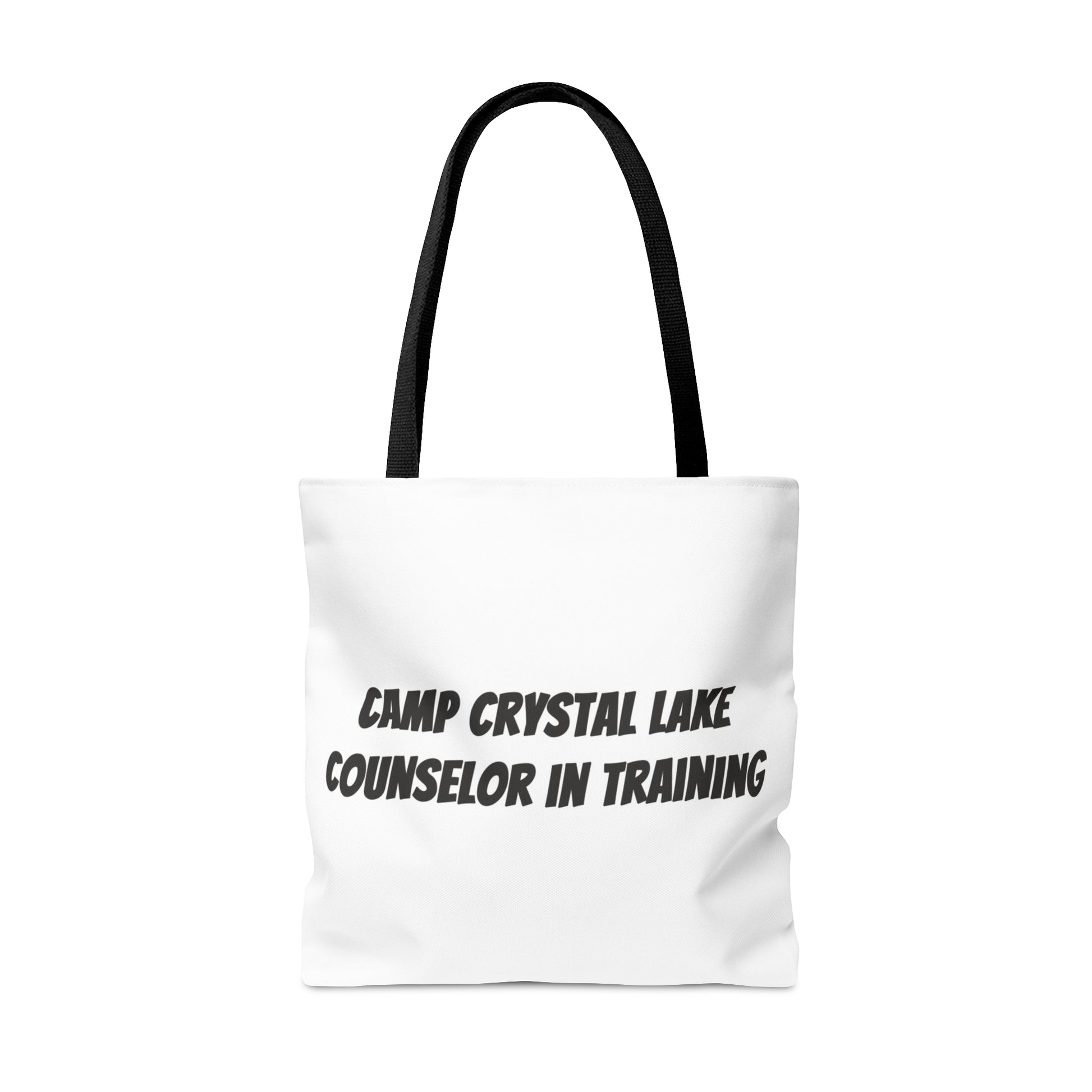 Friday the 13th Jason Tote Bag, Halloween Tick or Treat Bag White, Horror Movie Fan Gift, Camp Crystal Lake Bag    - HolidayShoppingFinds