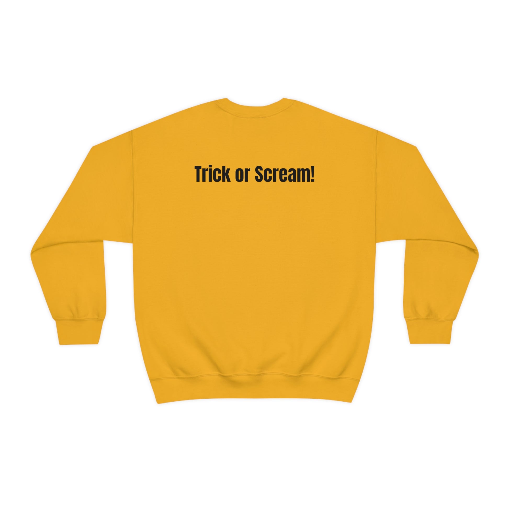 Ghostface Scream "Trick or Scream!" Halloween Unisex Sweatshirt Costume S-5XL    - HolidayShoppingFinds