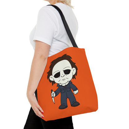 Michael Myers Tote Bag, Halloween Horror Movie Orange Bag, You Can't Kill the Boogieman, Horror Movie Fan Gift Medium   - HolidayShoppingFinds