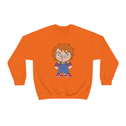 Chucky Wanna play? Halloween Unisex Sweatshirt Costume S-5XL    - HolidayShoppingFinds